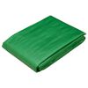 vidaXL Plane mit &Ouml;sen Gr&uuml;n 3 x 2 m 260 gsm PE