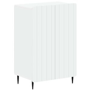 vidaXL Schuhschrank ZWOLLE 59,5 x 39,5 x 91,5 cm Holzwerkstoff Wei&szlig;