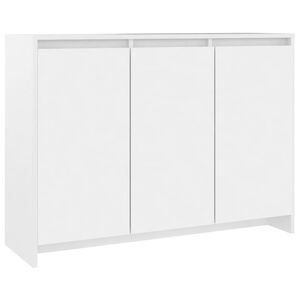 vidaXL Sideboard Wei&szlig; 102x33x75 cm Holzwerkstoff