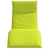 vidaXL Sonnenliege Klappbar Knallgr&uuml;n 175x54x8,5 cm Oxford-Gewebe