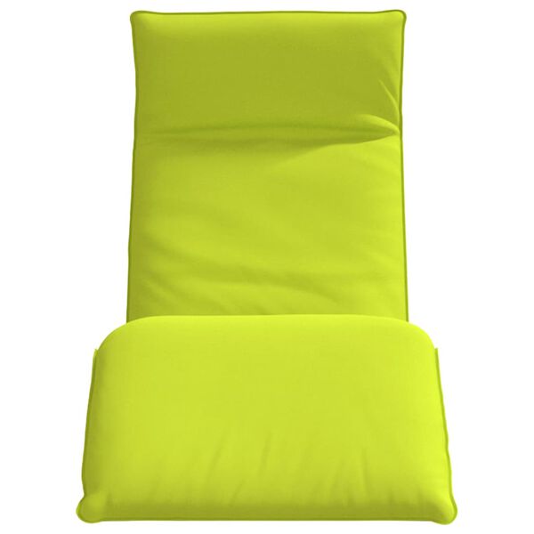 vidaXL Sonnenliege Klappbar Knallgr&uuml;n 175x54x8,5 cm Oxford-Gewebe