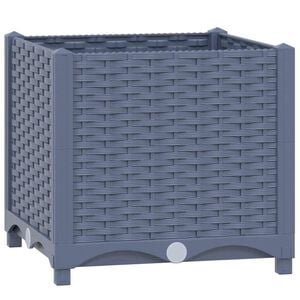 vidaXL Hochbeet 40x40x38 cm Polypropylen