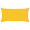 vidaXL Sonnensegel Gelb 2,5 x 6 m HDPE