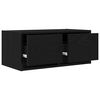 vidaXL TV-Schrank Schwarz Eichen-Optik 60x31x25,5 cm Holzwerkstoff