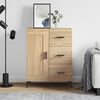 vidaXL Sideboard Sonoma-Eiche 69,5x34x90 cm Holzwerkstoff