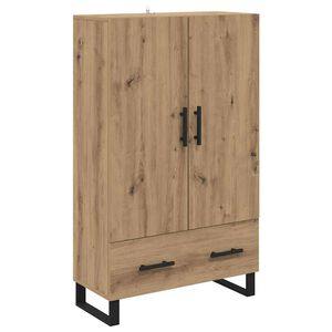 vidaXL Highboard Artisan-Eiche 69,5 x 30 x 115 cm Holzwerkstoff