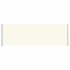 vidaXL Seitenmarkise Ausziehbar 200x600 cm Creme