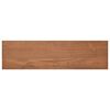 vidaXL TV-Schrank 110x30x40 cm Teak Massivholz