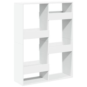 vidaXL B&uuml;cherregal Wei&szlig; 100x33x135 cm Holzwerkstoff