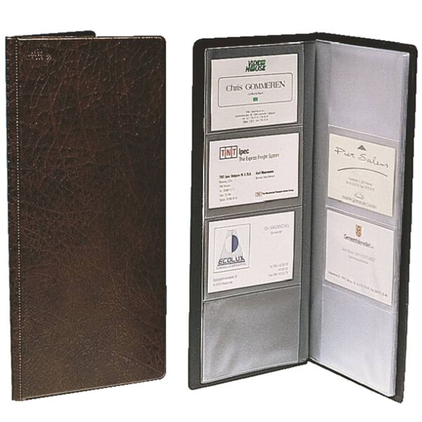 Esselte Visitenkartenmappe Schwarz