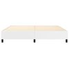 vidaXL Boxspringbettgestell Wei&szlig; 200x200 cm Kunstleder