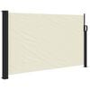 vidaXL Seitenmarkise Ausziehbar Creme 120x600 cm