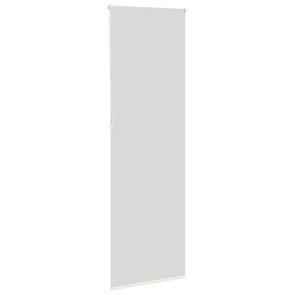 vidaXL Verdunkelungsrollo Cremewei&szlig; 85x210cm Stoffbreite 80,7 cm