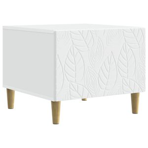 vidaXL Couchtisch Wei&szlig; 50 x 49 x 40 cm Holzwerkstoff