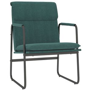 vidaXL Loungesessel Dunkelgr&uuml;n 55x64x80 cm Stoff