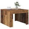 vidaXL Couchtisch Altholz 50 x 50 x 35 cm Holzwerkstoff