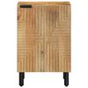 vidaXL Badschrank Braun 38x33,5x58 cm Massivholz Mango