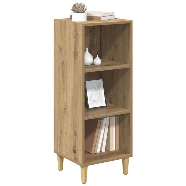 vidaXL Sideboard Artisan-Eiche 34,5 x 32,5 x 90 cm Holzwerkstoff