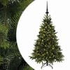 vidaXL K&uuml;nstlicher Weihnachtsbaum mit Weihnachtskugel 120 cm 150 LEDs