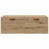 vidaXL Wandschrank Artisan-Eiche 100 x 36,5 x 35 cm Holzwerkstoff