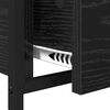 vidaXL Couchtisch Schwarz Eichen-Optik 70 x 50 x 54,5 cm Holzwerkstoff