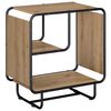vidaXL Sideboard Artisan-Eiche 60 x 37,5 x 64,5 cm Holzwerkstoff