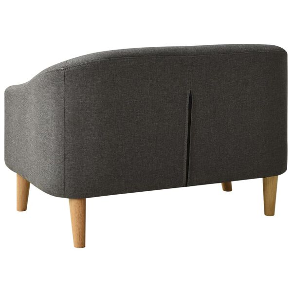 vidaXL Kindersofa Grau Stoff