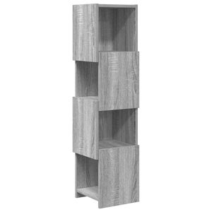 vidaXL Eckschrank 25,5x25x102cm Holzwerkstoff Sonoma-Grau