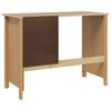 vidaXL Schreibtisch mit Schubladen Hill Honigbraun 100 x 45 x 74 cm