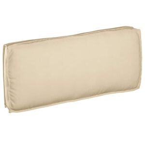 vidaXL Kissen Oxford-Stoff Beige 120 x 50 x 12 cm