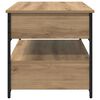 vidaXL Couchtisch Artisan-Eiche 70 x 50 x 54,5 cm Holzwerkstoff