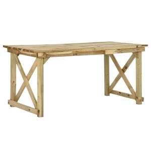 vidaXL Gartentisch 160x79x75 cm Holz