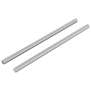 vidaXL Gewindestange 2 pcs Silber 6 x 135 mm Stahl