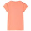 Kinder-T-Shirt Neonorange 140