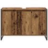 vidaXL Badezimmerschrank mit T&uuml;r Altholz 90 x 30 x 60 cm Holzwerkstoff