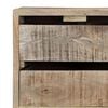 vidaXL Sideboard 140×30×60 cm Massivholz Mango