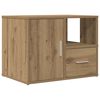 vidaXL Eckregal Artisan-Eichen-Optik 160x40x45 cm Holzwerkstoff