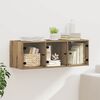 vidaXL Wandschrank Artisan-Eiche 102 x 37 x 35 cm Holzwerkstoff
