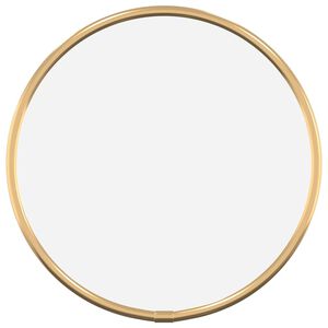 vidaXL Wandspiegel Golden &Oslash; 20 cm Rund