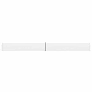vidaXL Ausziehbare Seitenmarkise 140x1200 cm Creme