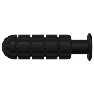 vidaXL Fu&szlig;ball-Tisch-Griffe 10 pcs Schwarz 2,8 x 2,8 x 9,3 cm