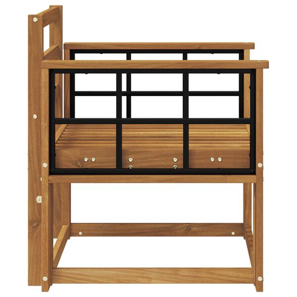 vidaXL Outdoor-Sofa Massivholz Akazie Natur