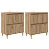 vidaXL Sideboards 2 stk. Artisan-Eiche 60 x 35 x 70 cm Holzwerkstoff
