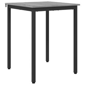 vidaXL Esstische 60 x 60 x 75 cm Holzwerkstoff Sonoma-Grau Quadratisch