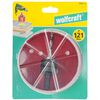 wolfcraft Lochs&auml;ge 121 mm Bimetall Rot 5497000