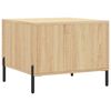 vidaXL Couchtische 2 Stk. Sonoma-Eiche 50x50x40 cm Holzwerkstoff