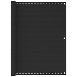 vidaXL Balkon-Sichtschutz HDPE 120x500 cm Anthrazit