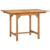 vidaXL 5-tlg. Garten-Essgruppe Massivholz Teak