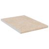 vidaXL K&uuml;chenarbeitsplatte Beige mit Marmor-Struktur 40x60x2,8 cm