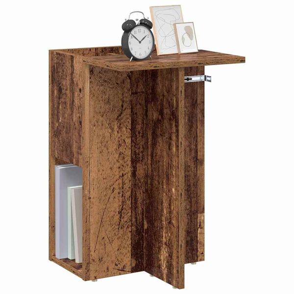 vidaXL Beistelltisch Altholz 35 x 40 x 55 cm Holzwerkstoff